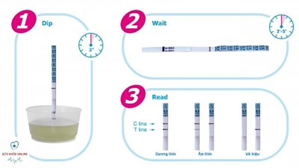 Cách dùng que thử trứng