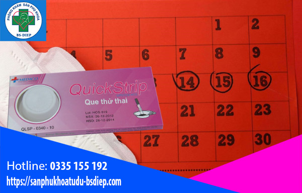 Dùng que thử thai quá sớm có thể thu được kết quả không chính xác